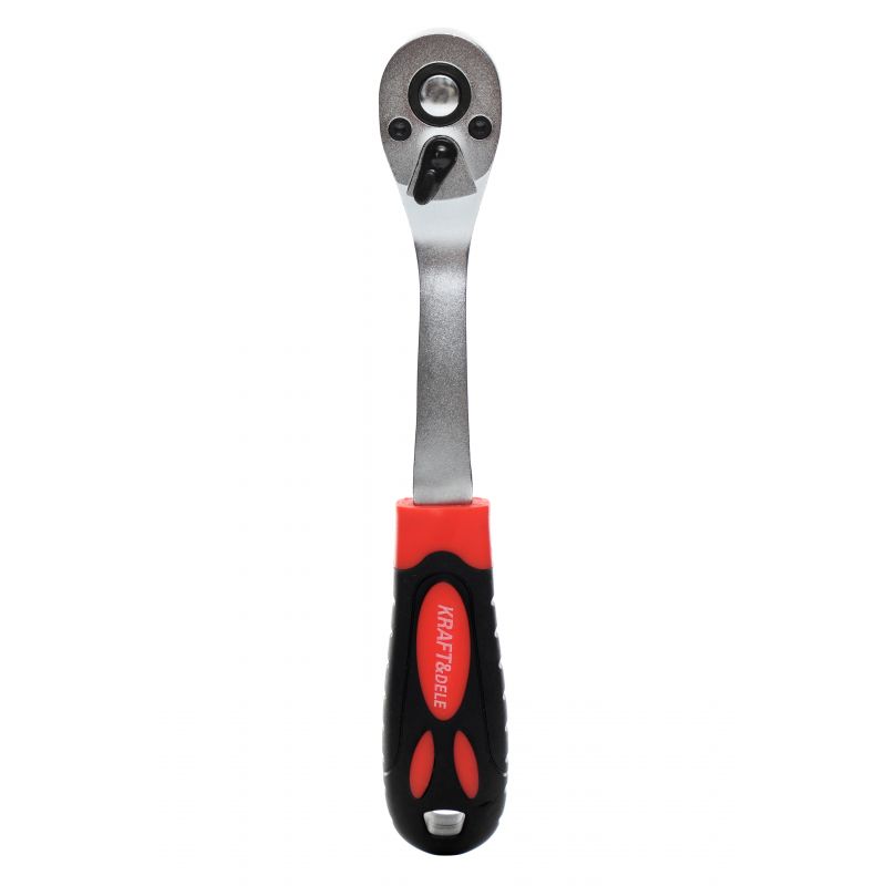 Levně Kraft&Dele KD11000 tvarovaná ráčna s ergonomickou rukojetí 1/4"