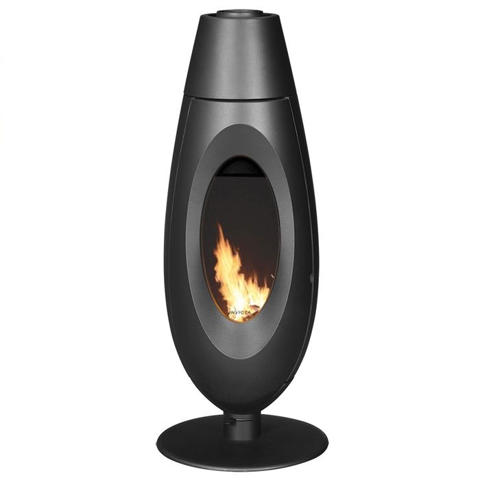 Levně INVICTA krbová kamna OVATIO antracite 6149-04