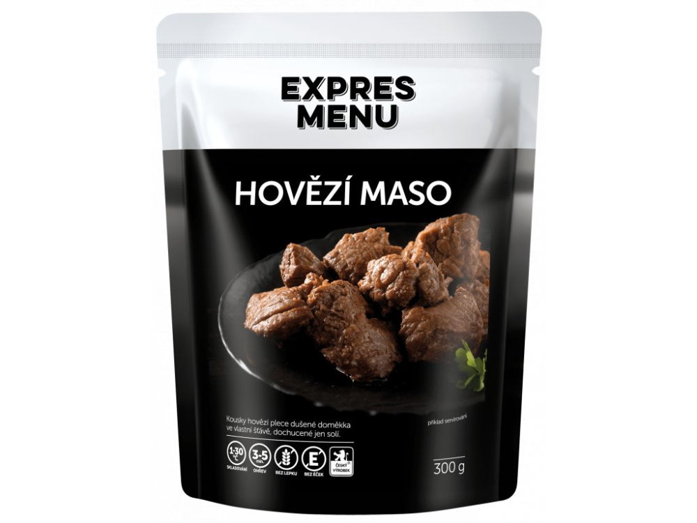 Expres Menu hovězí maso 3 porce 300g