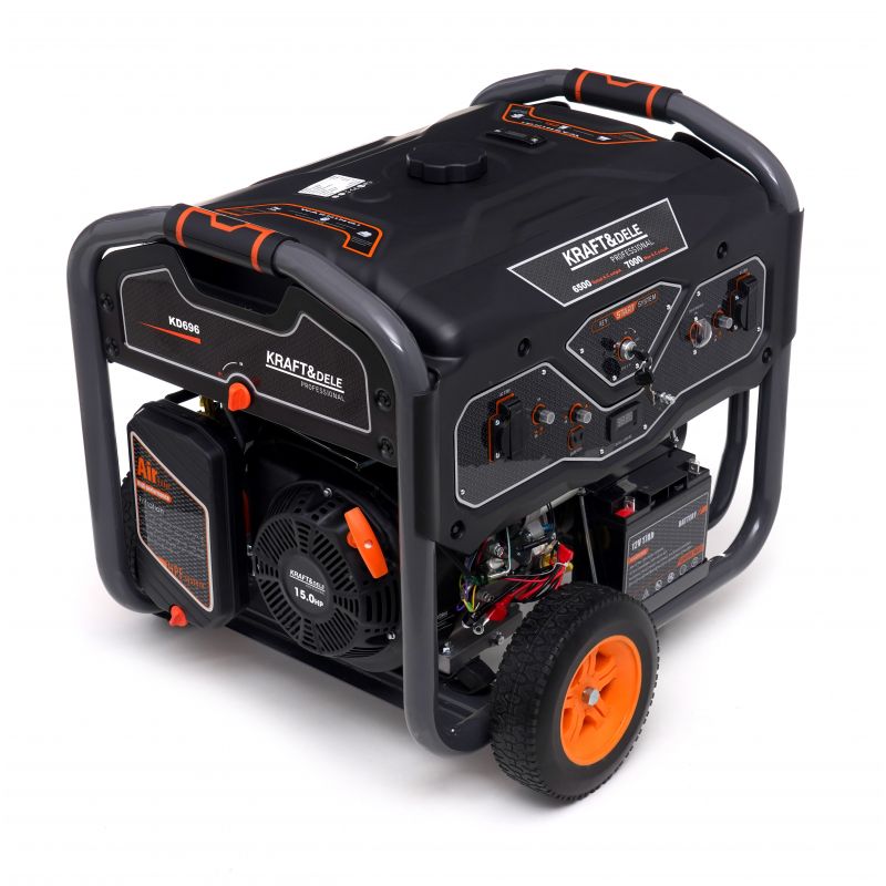 Kraft&Dele elektrocentrála 6500W 12V/230V KD696