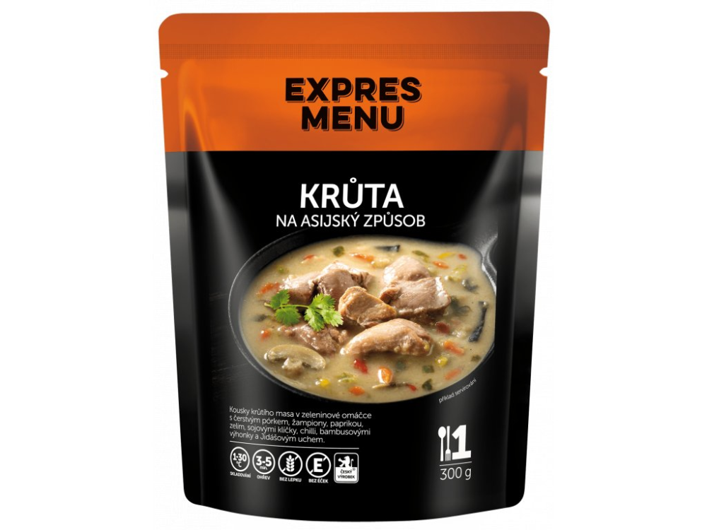 Expres Menu krůta na asijský způsob 1 porce 300g