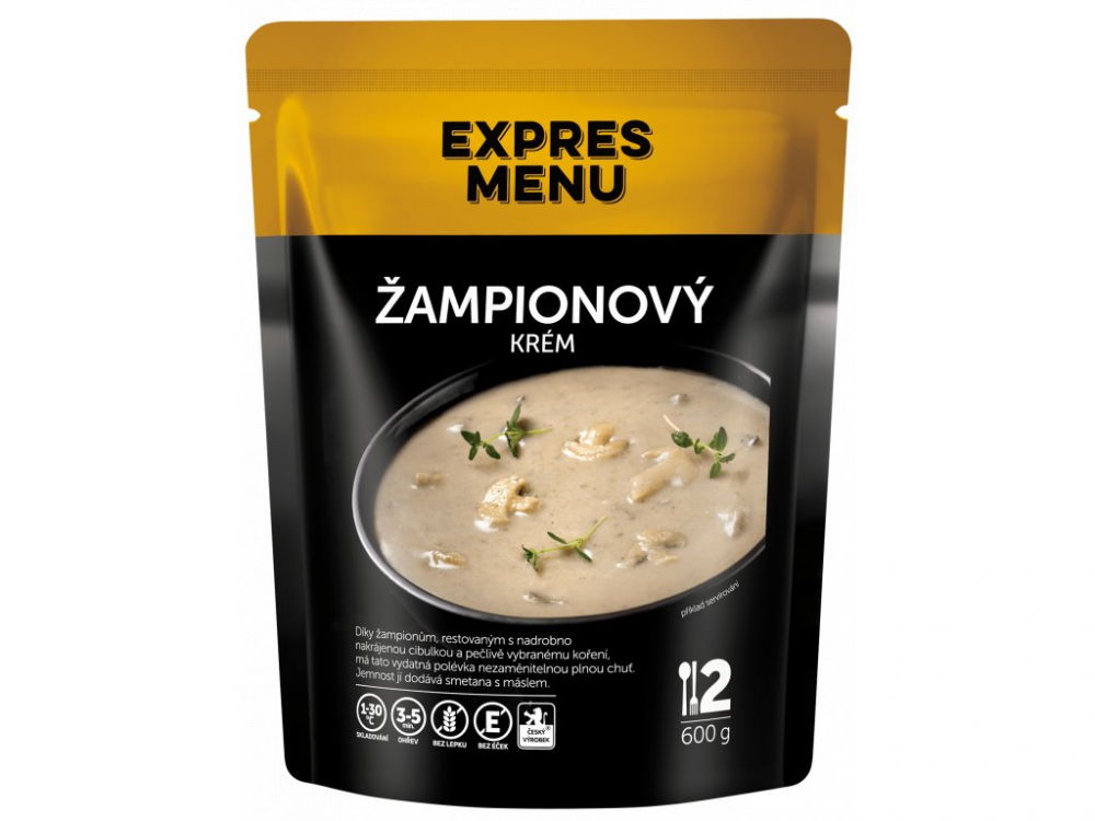 Levně Expres Menu žampionový krém 2 porce 600g