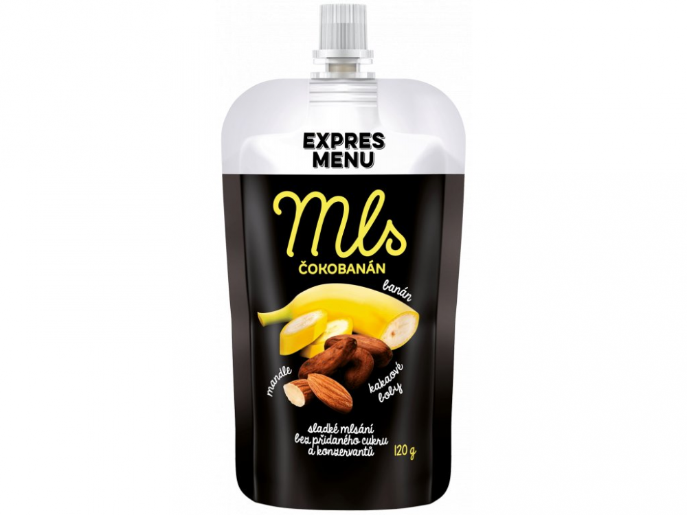 Levně Expres Menu MLS čokobanán 1 porce 120g