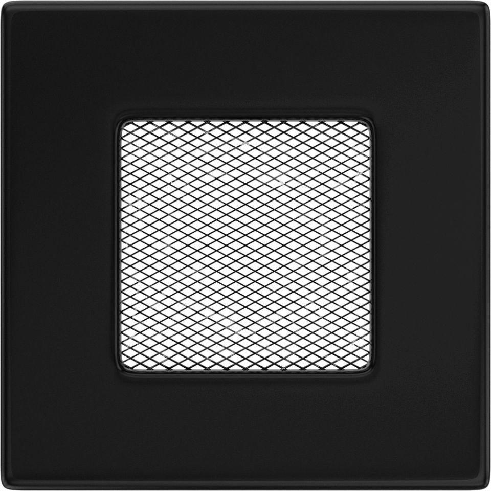 Levně Krbová mřížka 11x11 BASIC černá