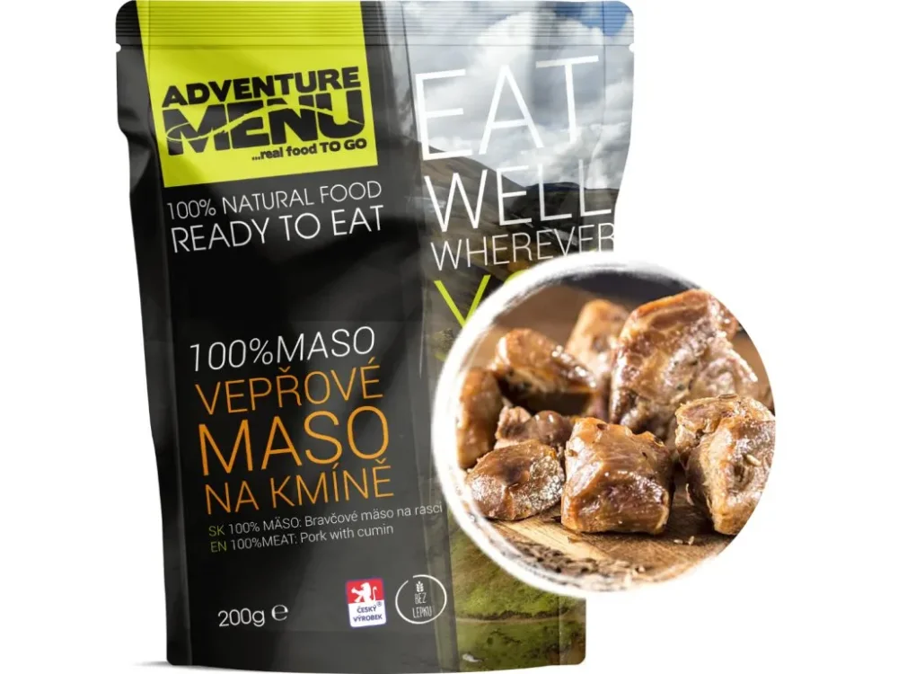 Levně Adventure Menu vepřové maso na kmíně 200g