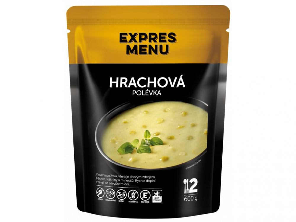 Levně Expres Menu hrachová polévka 2 porce 600g
