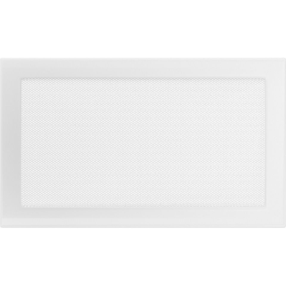 Levně Krbová mřížka 22x37 BASIC bílá