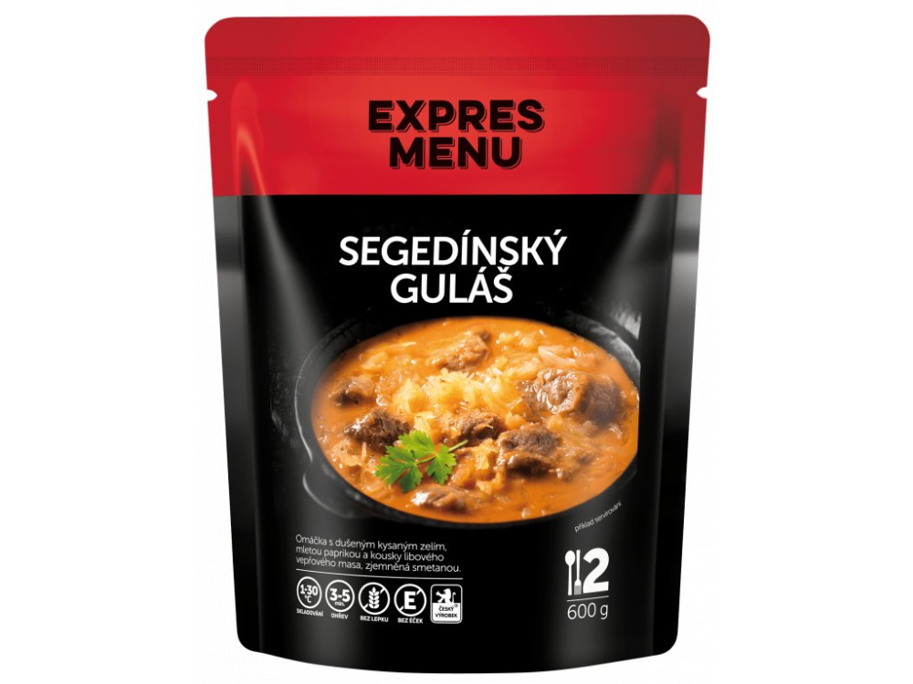 Expres Menu segedinský guláš 2 porce 600g