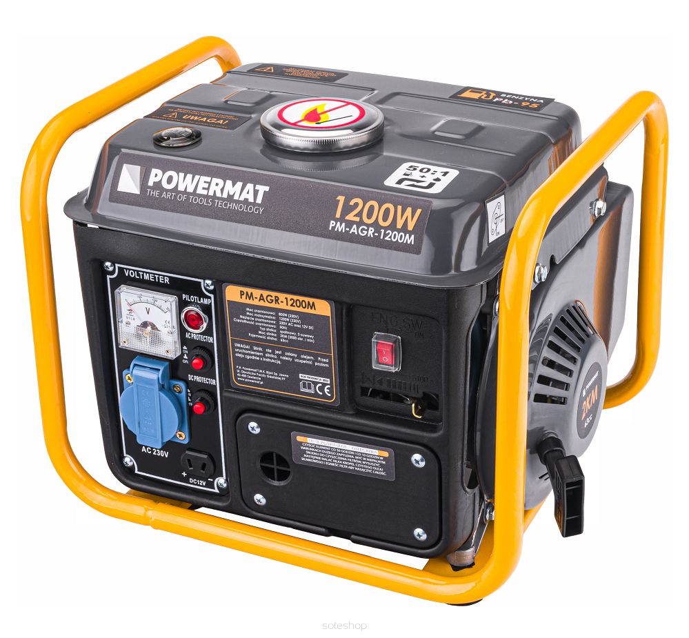Levně POWERMAT Elektrocentrála 1200W PM-AGR-1200M