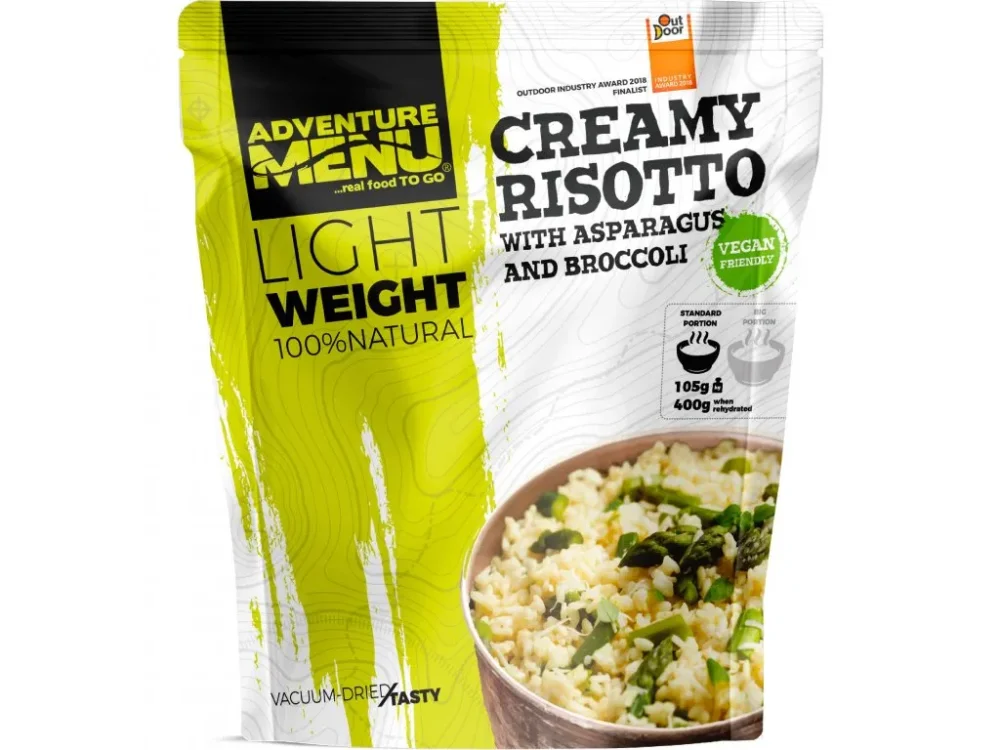 Levně Adventure Menu krémové rizoto s chřestem a brokolicí 400g