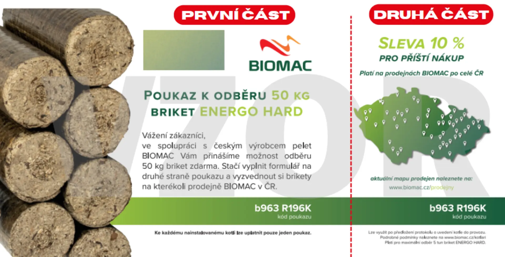 Přední strana poukazu