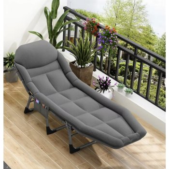 TRIZAND 25380 Skládací kempingové lehátko