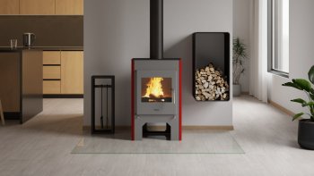 HS FLAMINGO krbová kamna ESPO III červená