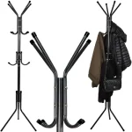 RUHHY 23815 Stojací věšák 170 cm černý