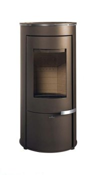 Krbová kamna BRONPI DOVER, 9 kW, černá