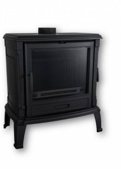 Krbová kamna NORDflam HEMER, 11 kW, černá