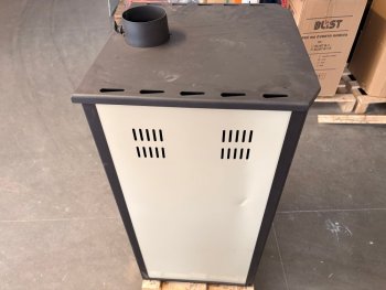 BLIST krbová kamna BRM s troubou - krémová (II. jakost)