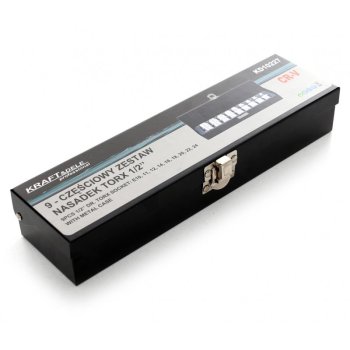 Kraft&Dele KD10227 nástavce 9 kusů 1/2"