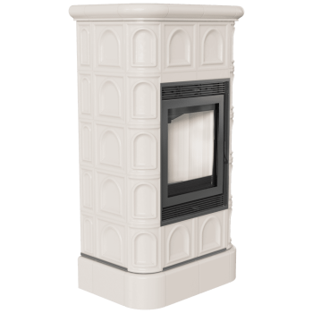 KRATKI kachlová kamna BLANKA 8 krémová