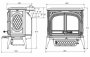 KAWMET krbová kamna Premium ARES S7 ECO