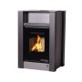 HS FLAMINGO krbová kamna AQUAFLAM VARIO LEND 11 kW - šedá (bez výměníku)