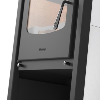 HS FLAMINGO krbová kamna VEGA -  bílá