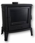 Krbová kamna NORDflam HEMER, 11 kW, černá