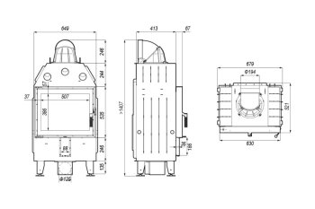 Krbová vložka DEFRO HOME INTRA SM