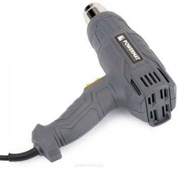 POWERMAT PM-OP-2000MN Horkovzdušná pistole 2000W 350/600°C 4 nástavce