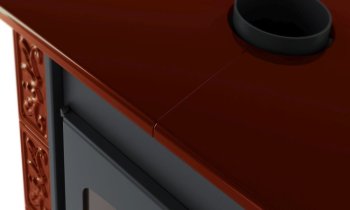 HS FLAMINGO kachlová kamna BALI - hnědá