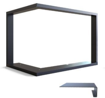 Rámek UNI M30 INTRA SM rohový - M30, mělký (Q07/Q08)