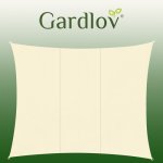 Stínová plachta GARDLOV 23144, 4x3 m, béžová