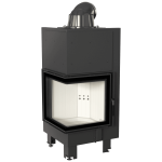 KRATKI krbová vložka MBN 12 BS levé ohýbané sklo