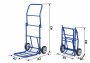 Skládací přepravní vozík - rudl Higher KY-514, 100 kg