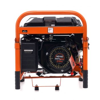 Kraft&Dele elektrocentrála 3500W 12V/230V/380V KD163 s el. Startem