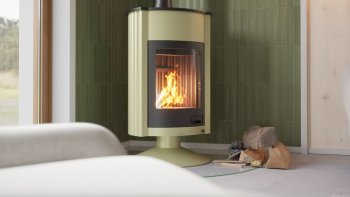 Krbová kamna MASTERFLAMME ® Grande II, olivová