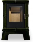 Kachlová kamna NORDflam FROVI, 5 kW, zelená