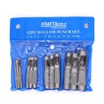 Kraft&Dele KD11202 sada děrovačů pro otvory 3-19mm 12ks