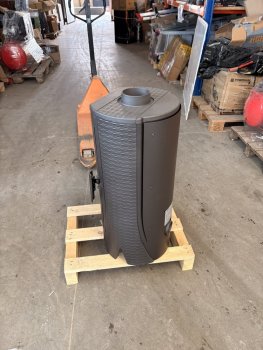 PLAMEN litinová krbová kamna TARA - černá (II. Jakost)