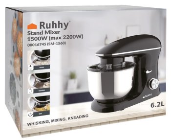 RUHHY 16745 Kuchyňský robot s mlýnkem 6,2 L 2200 W