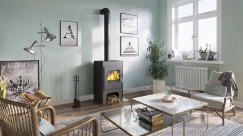 HS FLAMINGO krbová kamna ESPO III černá