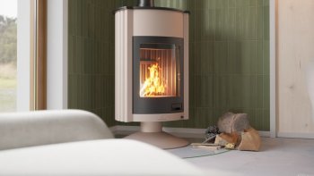 HS FLAMINGO krbová kamna MASTERFLAMME Grande II - krémová