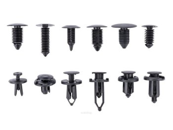 RED TECHNIC RTKST0098 Klipy a spony na čalounění 240ks