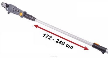 POWERMAT Akumulátorová vyvětvovací pila 240cm PM-APW-20C