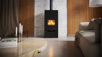 HS FLAMINGO krbová kamna DELUXE SINGA - černá