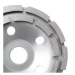 Kraft&Dele KD1950 dvousegmentový diamantový brusný kotouč 125x22,2x4mm