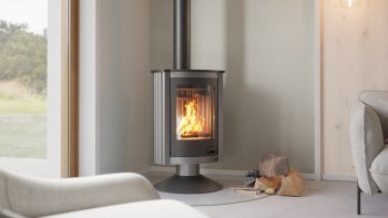 HS FLAMINGO krbová kamna MASTERFLAMME Piccolo II - šedá