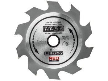 RED TECHNIC RTPZ0129 Ponorná pila 2400W 165mm