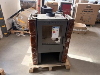 FLAMA kachlová kamna ELDUR ECO - medová - II. Jakost