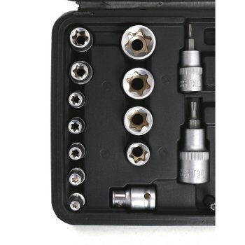 Kraft&Dele KD10242 Sada bitů a nástrčných klíčů Torx 30 ks